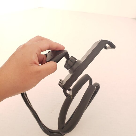 Universal Black Lazy Neck Cell Phone Holder Lazy Bracket Hand - Picture 3 of 4